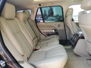 2017 Land Rover Range Rover HSE with VIN SALGS2FV8HA378931, listed as a Copart auction lot 54141495 with 77,839 mi miles and Salvage title. Bid and sale history available at DreamBid. Image 10.