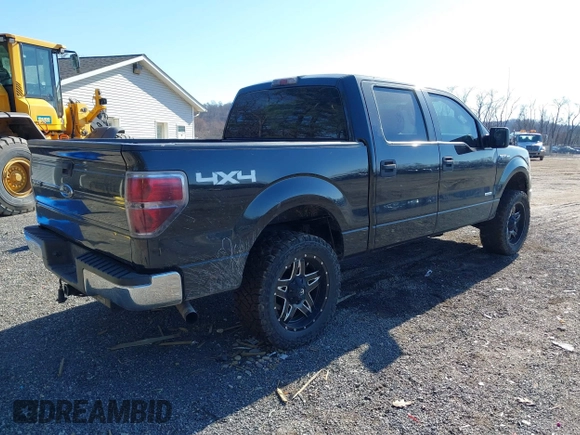 2014 Ford F-150 XL with VIN 1FTFW1ET4EFC16651, listed as a IAAI auction lot 41826158 with 137,544 mi miles. Bid and sale history available at carsss.com. Image 4.