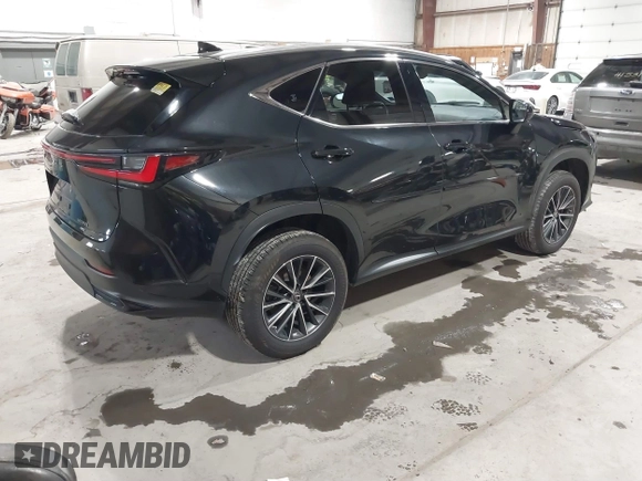2022 Lexus NX with VIN JTJAGCEZ0N2003241, listed as a IAAI auction lot 41509411 with 53,287 mi miles. Bid and sale history available at carsss.com. Image 4.
