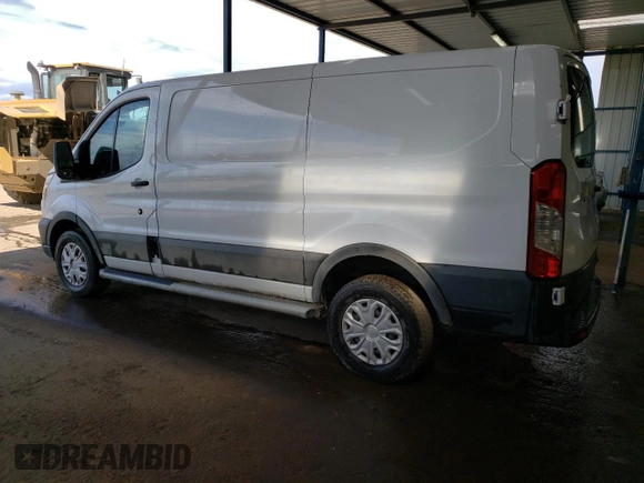 2023 Ford Transit Cargo with VIN 1FTBR1Y80PKA10749, listed as a Copart auction lot 76136724 with 24,809 mi miles and Clean Title. Bid and sale history available at DreamBid. Image 2.
