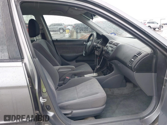 2005 Honda Civic LX with VIN 2HGES16525H614268, listed as a IAAI auction lot 41948313 with 207,657 mi miles and . Bid and sale history available at DreamBid. Image 5.