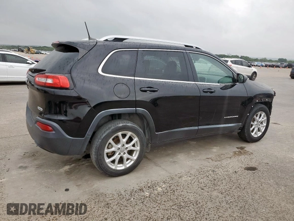2017 Jeep Cherokee Latitude with VIN 1C4PJLCB1HW650961, listed as a Copart auction lot 54861855 with 117,799 mi miles and Salvage Title. Bid and sale history available at carsss.com. Image 3.