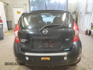 2014 Nissan Note S with VIN 3N1CE2CP2EL433156, listed as a Copart auction lot 51590205 with 163,015 mi miles and Non Repairable. Bid and sale history available at DreamBid. Image 6.