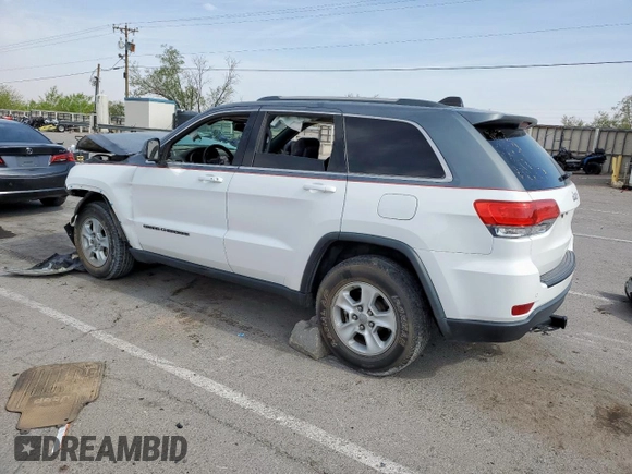 2017 Jeep Grand Cherokee Laredo with VIN 1C4RJEAG6HC614543, listed as a Copart auction lot 55804605 with 89,730 mi miles and Salvage title. Bid and sale history available at DreamBid. Image 2.