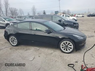 2021 Tesla Model 3 Long Range with VIN 5YJ3E1EB6MF924559, listed as a Copart auction lot 48053195 with 67,179 mi miles and Salvage Title. Bid and sale history available at carsss.com. Image 4.