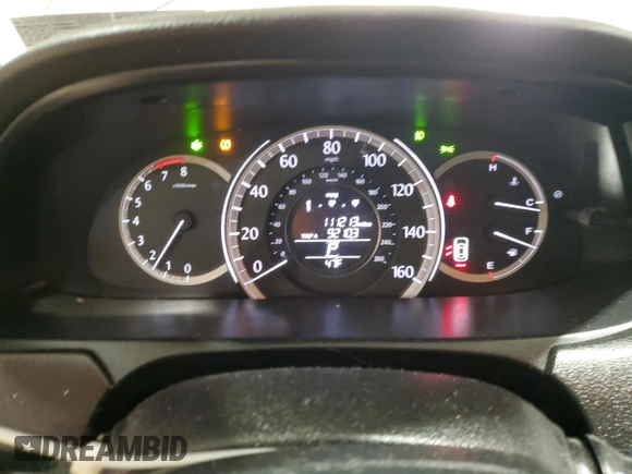 2013 Honda Accord EX-L with VIN 1HGCR2F8XDA170363, listed as a Copart auction lot 50372295 with 111,213 mi miles and Salvage Title. Bid and sale history available at DreamBid. Image 9.