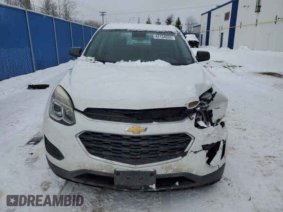 2016 Chevrolet Equinox LS with VIN 2GNFLEEK7G6333006, listed as a Copart auction lot 44134935 with 147,819 mi miles and Salvage Title. Bid and sale history available at DreamBid. Image 5.