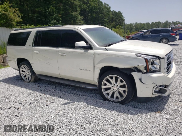 2015 GMC Yukon XL SLT with VIN 1GKS1HKC6FR167581, listed as a Copart auction lot 65600494 with 156,823 mi miles and Clean Title. Bid and sale history available at carsss.com. Image 4.