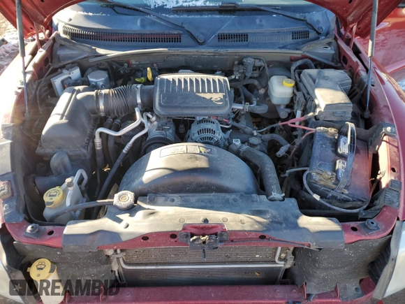 2006 Dodge Dakota SLT with VIN 1D7HW48K86S664984, listed as a Copart auction lot 88958465 with 127,611 mi miles and Salvage Title. Bid and sale history available at carsss.com. Image 12.