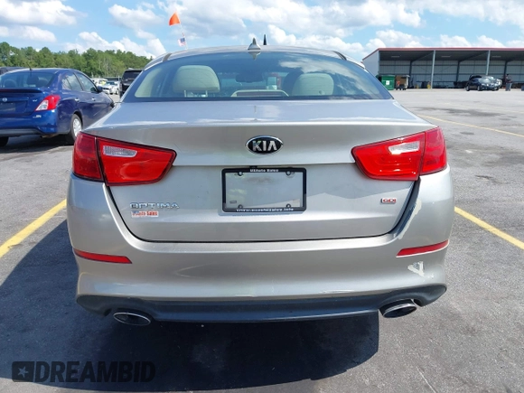 2015 Kia Optima LX with VIN 5XXGM4A79FG477619, listed as a IAAI auction lot 42561432 with 125,274 mi miles and . Bid and sale history available at DreamBid. Image 14.