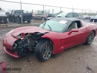 2006 Chevrolet Corvette with VIN 1G1YY26U065107054, listed as a IAAI auction lot 41951460 with 60,596 mi miles. Bid and sale history available at carsss.com. Image 18.