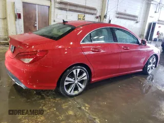 2017 Mercedes-Benz CLA 250 with VIN WDDSJ4GB3HN499241, listed as a Copart auction lot 81893403 with 38,647 mi miles and . Bid and sale history available at DreamBid. Image 3.
