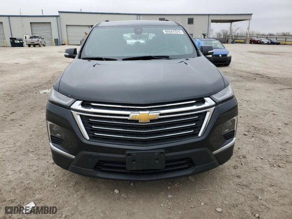 2023 Chevrolet Traverse LT Leather with VIN 1GNEVHKW5PJ207048, listed as a Copart auction lot 84547374 with 26,122 mi miles and Salvage Title. Bid and sale history available at carsss.com. Image 5.