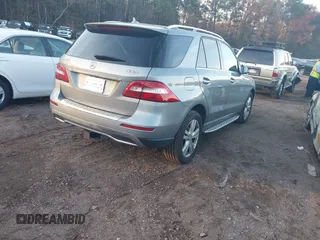 2015 Mercedes-Benz M 350 with VIN 4JGDA5JB1FA452999, listed as a IAAI auction lot 41100935 with 52,636 mi miles and . Bid and sale history available at DreamBid. Image 4.