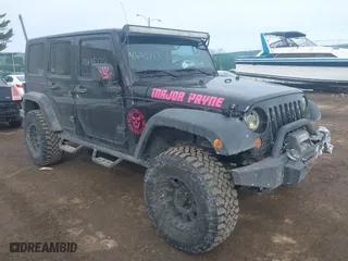 2010 Jeep Wrangler Unlimited Rubicon with VIN 1J4BA6H13AL199366, listed as a IAAI auction lot 41645722 with 0 mi miles. Bid and sale history available at carsss.com. Image 1.
