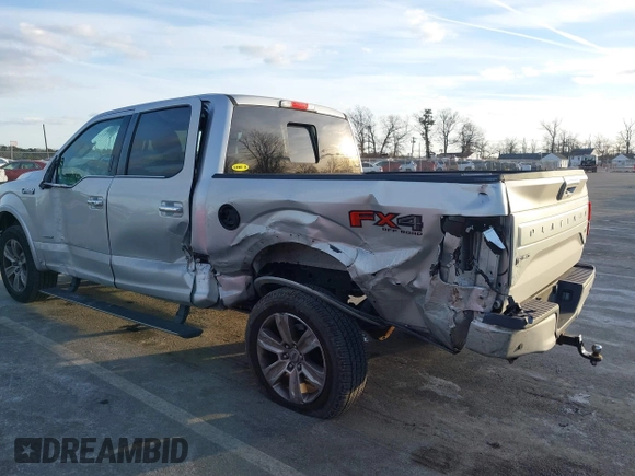2015 Ford F-150 XLT with VIN 1FTEW1EG0FFA50810, listed as a IAAI auction lot 41443474 with 232,646 mi miles. Bid and sale history available at carsss.com. Image 6.