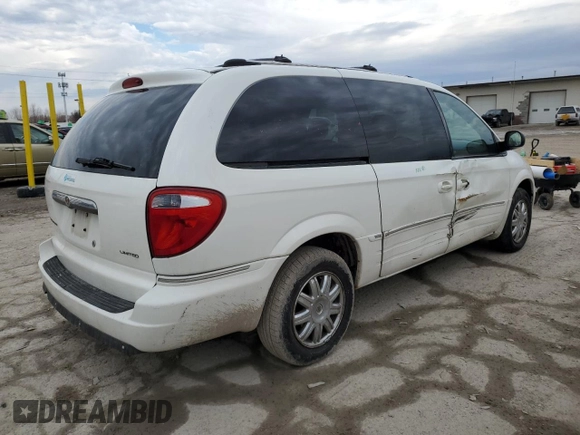 2007 Chrysler Town & Country Limited with VIN 2A8GP64L27R153747, listed as a Copart auction lot 46639205 with 153,531 mi miles and Salvage Title. Bid and sale history available at DreamBid. Image 3.