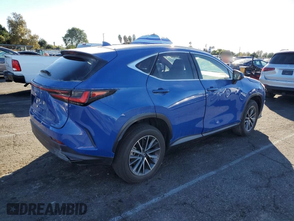 2022 Lexus NX with VIN JTJADCAZ4N5002395, listed as a Copart auction lot 79897404 with 13,612 mi miles and Salvage Title. Bid and sale history available at carsss.com. Image 3.