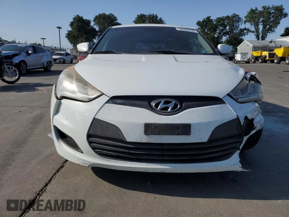 2012 Hyundai Veloster w/Gray Int with VIN KMHTC6AD9CU025190, listed as a Copart auction lot 59702755 with 188,579 mi miles and Salvage title. Bid and sale history available at DreamBid. Image 5.