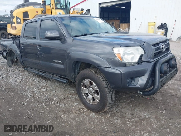 2013 Toyota Tacoma PreRunner with VIN 5TFJX4GN2DX018635, listed as a IAAI auction lot 41223225 with 275,094 mi miles and . Bid and sale history available at DreamBid. Image 1.
