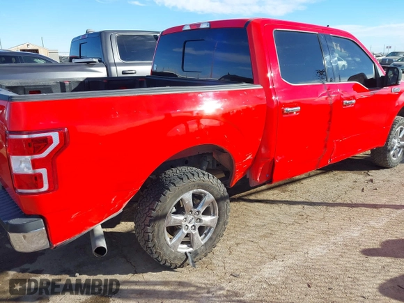 2020 Ford F-150 XL with VIN 1FTEW1C50LKD38606, listed as a IAAI auction lot 41323359 with 57,295 mi miles. Bid and sale history available at carsss.com. Image 6.