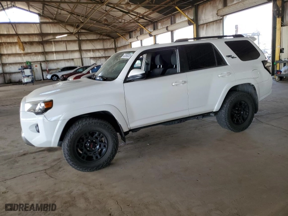 2019 Toyota 4Runner SR5 with VIN JTEBU5JR9K5670378, listed as a Copart auction lot 43550035 with 93,744 mi miles and Salvage Title. Bid and sale history available at carsss.com. Image 1.