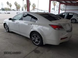 2009 Acura TL Tech with VIN 19UUA86509A008303, listed as a IAAI auction lot 41076598 with 253,434 mi miles. Bid and sale history available at carsss.com. Image 3.