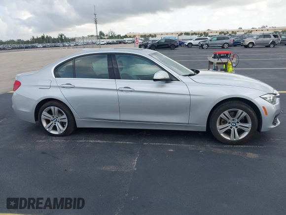 2017 BMW 3 Series 330i with VIN WBA8B9G36HNU53374, listed as a IAAI auction lot 42376234 with 50,041 mi miles and . Bid and sale history available at DreamBid. Image 13.