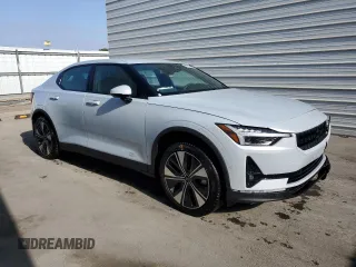 2023 Polestar 2 with VIN YSMED3KA3PL147072, listed as a Copart auction lot 69332714 with 45,897 mi miles and Clean Title. Bid and sale history available at DreamBid. Image 4.