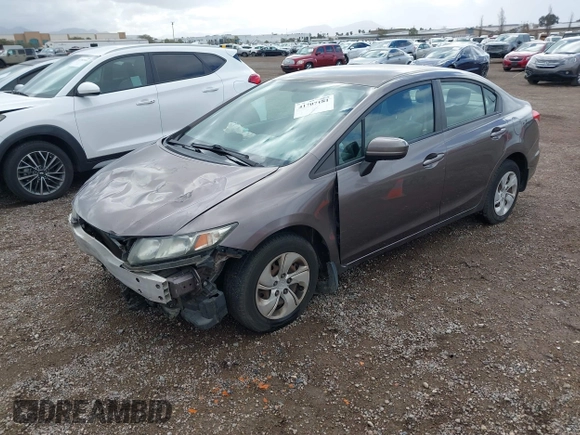 2014 Honda Civic LX z VIN 19XFB2F51EE256181, wystawiony jako IAAI lot #41707181 z przebiegiem 153 859 mil mil oraz . Historia ofert i sprzedaży dostępna na DreamBid. Obrazek 17.