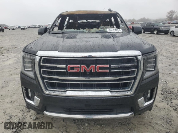 2021 GMC Yukon XL SLT with VIN 1GKS2GKD0MR429799, listed as a Copart auction lot 81524424 with 0 mi miles and Salvage Title. Bid and sale history available at carsss.com. Image 5.