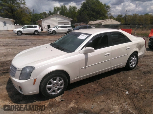 2007 Cadillac CTS with VIN 1G6DM57T470157367, listed as a IAAI auction lot 42016785 with 102,331 mi miles. Bid and sale history available at carsss.com. Image 2.