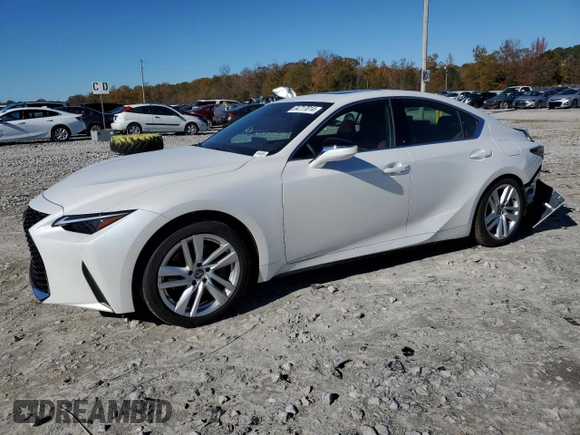 2024 Lexus IS 300 with VIN JTHCA1D24R5131944, listed as a Copart auction lot 84717014 with 4,561 mi miles and Salvage title. Bid and sale history available at DreamBid. Image 1.