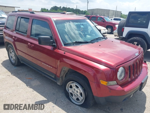 2016 Jeep Patriot Sport with VIN 1C4NJPBA9GD550687, listed as a IAAI auction lot 42162057 with 67,443 mi miles and . Bid and sale history available at DreamBid. Image 1.