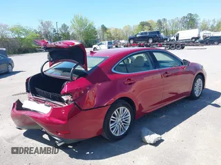 2013 Lexus ES 4dr Sdn with VIN JTHBK1GG5D2075765, listed as a IAAI auction lot 41907575 with Not Provided miles. Bid and sale history available at carsss.com. Image 4.