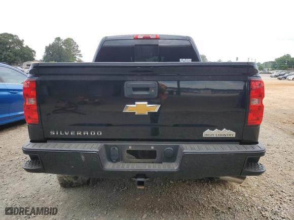 2015 Chevrolet Silverado 1500 High Country with VIN 3GCUKTEJXFG536182, listed as a Copart auction lot 72272584 with 143,071 mi miles and Salvage Title. Bid and sale history available at carsss.com. Image 6.