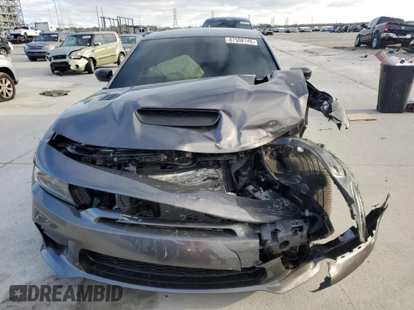 2023 Dodge Charger SRT Hellcat Widebody Jailbreak with VIN 2C3CDXL90PH553374, listed as a Copart auction lot 87508145 with 12,897 mi miles and Salvage Title. Bid and sale history available at carsss.com. Image 5.