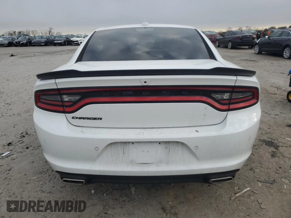 2023 Dodge Charger SXT with VIN 2C3CDXBG1PH572080, listed as a Copart auction lot 50747305 with 0 mi miles and Salvage Title. Bid and sale history available at carsss.com. Image 6.