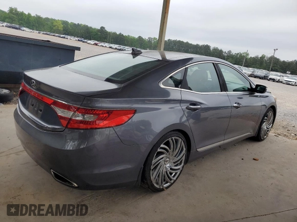 2012 Hyundai Azera z VIN KMHFH4JG2CA170845, wystawiony jako Copart lot #54875955 z przebiegiem 98 047 mil mil oraz Szkoda całkowita • Salvage title. Historia ofert i sprzedaży dostępna na DreamBid. Obrazek 3.
