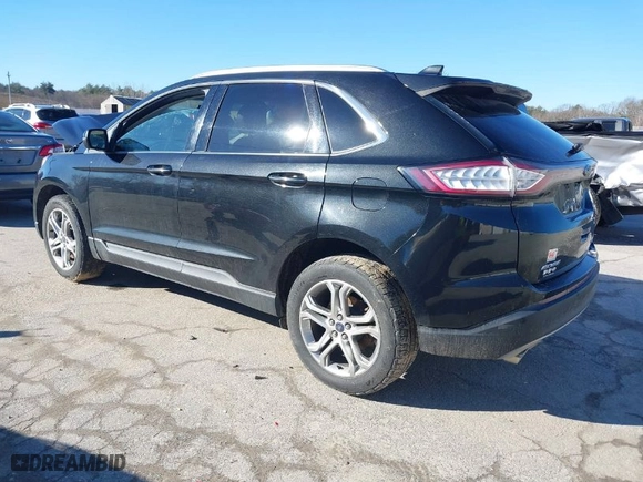 2015 Ford Edge Titanium with VIN 2FMTK4K93FBB53050, listed as a IAAI auction lot 38881038 with 103,067 mi miles. Bid and sale history available at carsss.com. Image 3.