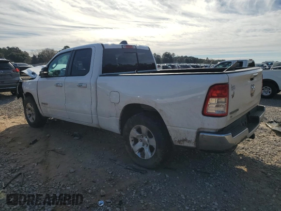 2020 Ram 1500 Big Horn with VIN 1C6RREBTXLN179888, listed as a Copart auction lot 43540855 with 104,048 mi miles and Salvage Title. Bid and sale history available at carsss.com. Image 2.