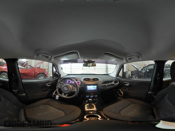 2017 Jeep Renegade Sport with VIN ZACCJBAB1HPG23090, listed as a Copart auction lot 52855115 with 72,821 mi miles and Salvage Title. Bid and sale history available at carsss.com. Image 15.