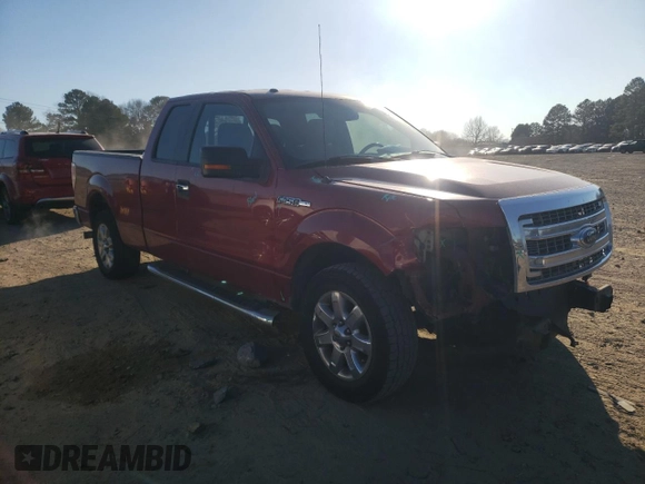 2014 Ford F-150 XL with VIN 1FTFX1CF5EKD01872, listed as a Copart auction lot 42022665 with 211,674 mi miles and Clean Title. Bid and sale history available at DreamBid. Image 4.