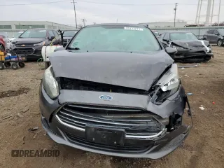 2015 Ford Fiesta SE with VIN 3FADP4BJ6FM163614, listed as a Copart auction lot 85713274 with 107,111 mi miles and Salvage Title. Bid and sale history available at carsss.com. Image 5.