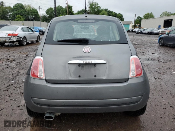 2012 FIAT 500 Pop z VIN 3C3CFFAR4CT365577, wystawiony jako Copart lot #57968185 z przebiegiem 104 332 mil mil oraz Szkoda całkowita • Salvage title. Historia ofert i sprzedaży dostępna na DreamBid. Obrazek 6.