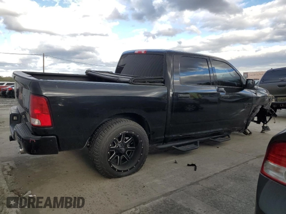 2018 Ram 1500 Express with VIN 3C6RR7KT1JG158655, listed as a Copart auction lot 55536745 with 86,281 mi miles and Salvage title. Bid and sale history available at DreamBid. Image 3.