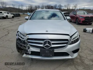 2019 Mercedes-Benz C 300 with VIN 55SWF8EB9KU320762, listed as a Copart auction lot 53049015 with Not Provided miles and Salvage Title. Bid and sale history available at carsss.com. Image 5.