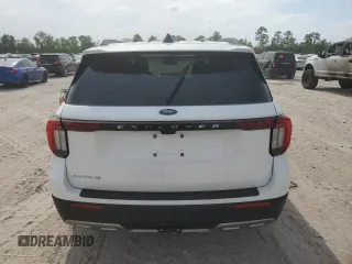 2025 Ford Explorer Active with VIN 1FMUK7DH7SGA38500, listed as a Copart auction lot 52371225 with Not Provided miles and Non Repairable. Bid and sale history available at carsss.com. Image 6.