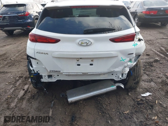 2023 Hyundai Kona SEL with VIN KM8K6CAB8PU051656, listed as a IAAI auction lot 41195251 with 8,890 mi miles. Bid and sale history available at carsss.com. Image 6.