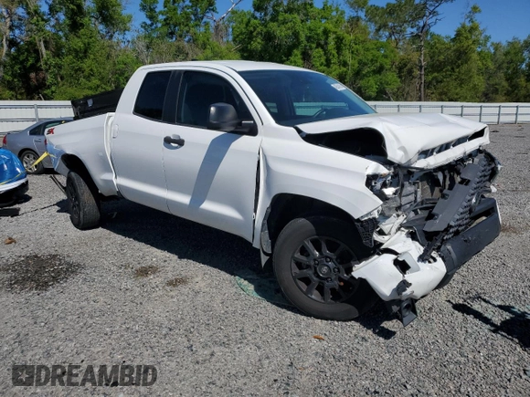 2021 Toyota Tundra SR with VIN 5TFRY5F18MX280888, listed as a Copart auction lot 48554635 with 141,882 mi miles and Non repairable. Bid and sale history available at DreamBid. Image 4.